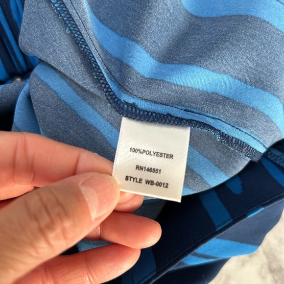 Sabie  Womens  Pants trousers Blue Polyester  Sz XL  Used  39 - Picture 3 of 9